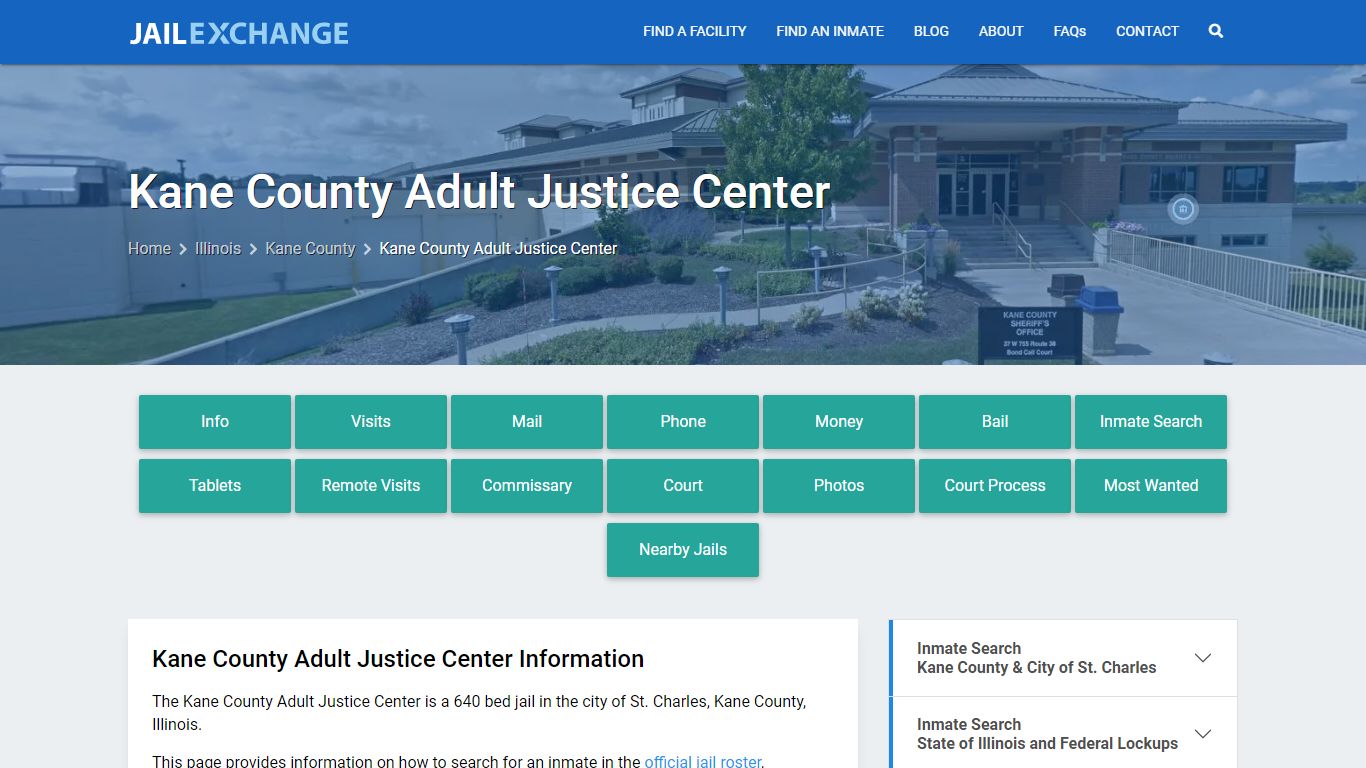 Kane County Adult Justice Center - Jail Exchange