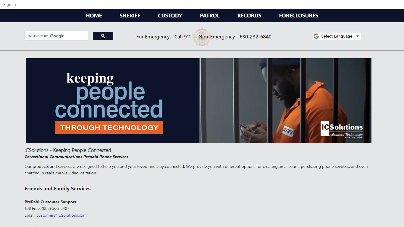 ICSolutions - kanesheriff.com
